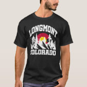 T-shirt Longmont, Colorado (Devant)