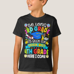 T-shirt Longue 3e année a été amusant attention 4e année l