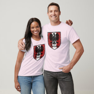 T-shirt Longue chemise de cru de douille de Polska