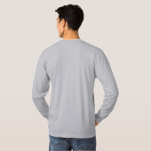 T-shirt Longue chemise de l'arme à feu M4 subtile (Dos entier)
