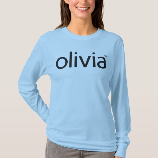 T-shirt Longue douille classique d'Olivia (Devant)