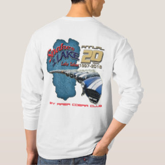 T-shirt Longue douille de 2016 serpents * (AVANT et dos)