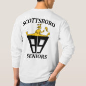 T-shirt Longue douille de base (Dos)