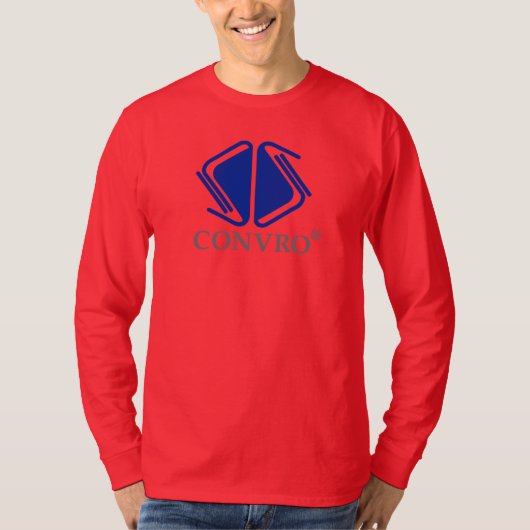 T-shirt longue douille de convro (Devant)