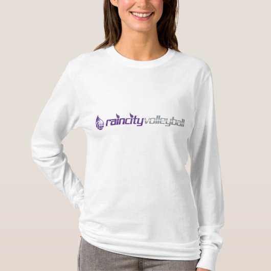 T-shirt Longue douille de dames (Devant)