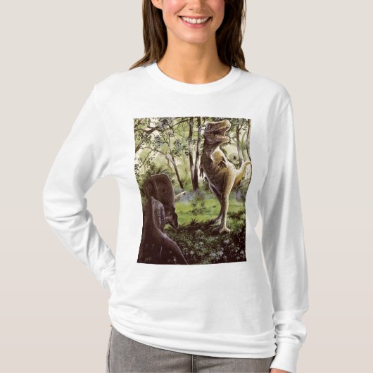 T-shirt Longue douille de dames (Devant)