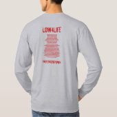 T-SHIRT LONGUE DOUILLE DE LOWLIFEGANG (Dos)