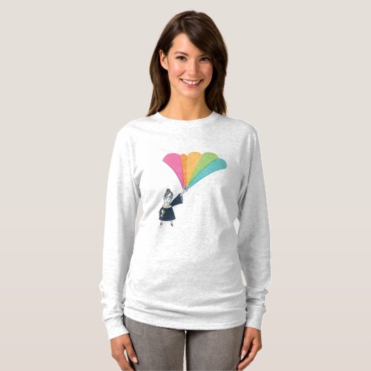 T-shirt Longue douille de RBG (Devant entier)