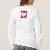 T-shirt Longue douille des dames aa Hoody (adaptée) (Dos)