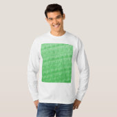 T-shirt Longue douille d'habillement américain (adaptée) (Devant entier)
