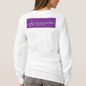T-shirt Longue douille T de sept soeurs ensemble (Dos)