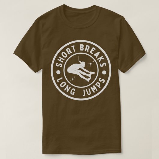 T-shirt Longue fille de saut (Design devant)