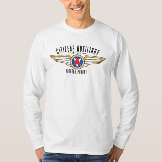 T-shirt Longue pièce en t de douille de CAFP (Devant)