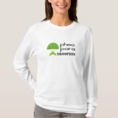 T-shirt Longues dames de la douille T (Devant)