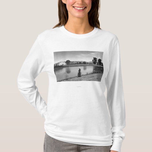 T-shirt Longview, photographie de Sacajawea de lac view de (Devant)