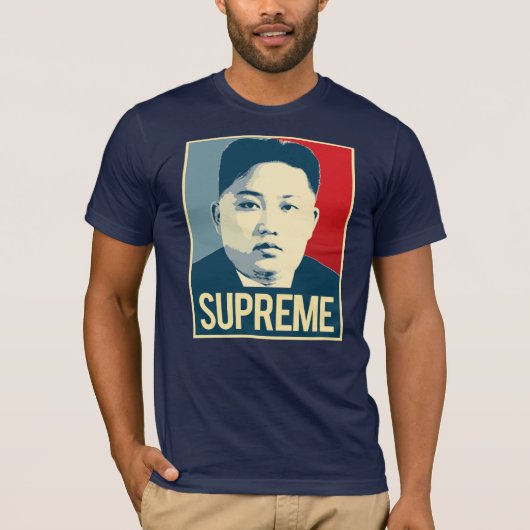 T-shirt L'ONU de Kim Jong - suprême - affiche de (Devant)