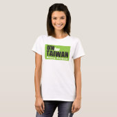 T-shirt L'ONU pour TAÏWAN (Devant entier)