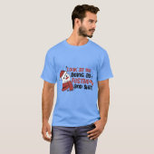 T-shirt Look At Me Being All Festive And Funny Christmas Q (Devant entier)