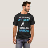 T-shirt Look Calme Shuffleboard (Devant entier)