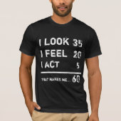 T-shirt Look Feel Act (Devant)