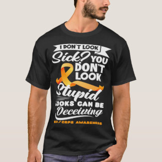 T-shirt Looks Can Be Deceiving Orange Ribbon RSD CRPS Awar