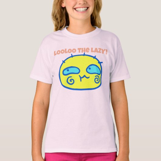 T-shirt LOOLOO the LAZY ! (Devant)