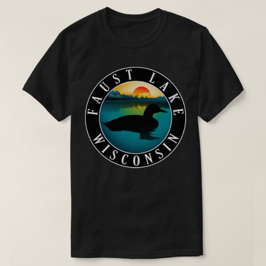 T-shirt Loon du lac Faust (Design devant)