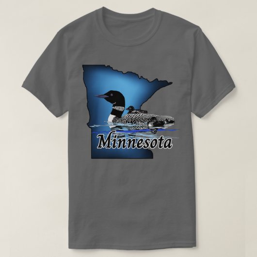 T-shirt Loon du Minnesota (Design devant)