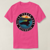 T-shirt Loon du Wisconsin (Design devant)