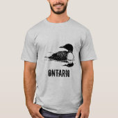 T-shirt Loon Ontario (Devant)