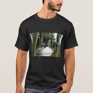 T-shirt Loon sauvage