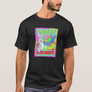 T-shirt Looney Tunes Christmas Bugs and Daffy Merry and Br