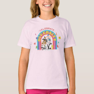 T-shirt LOONEY TUNES™ - Fierté de la diversité Arc-en-ciel