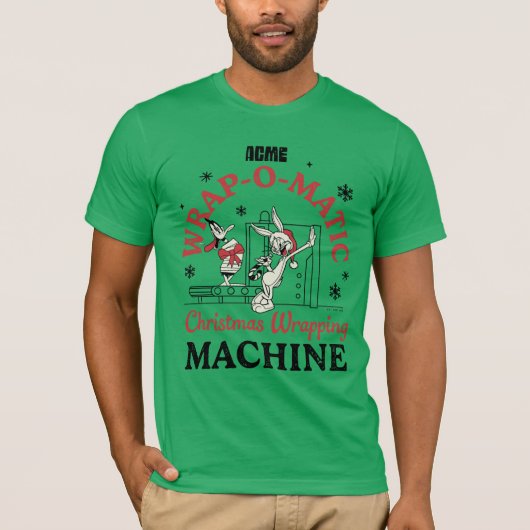 T-shirt LOONEY TUNES™ | Machine à envelopper ACME-O-Matic (Devant)