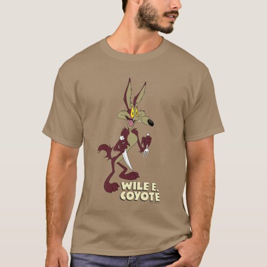 T-shirt LOONEY TUNES™ Rires rétro | WILE E. COYOTE™ (Devant)