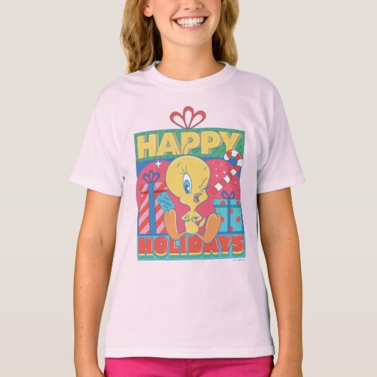 T-shirt LOONEY TUNES™ | TWEETY™ Joyeuses fêtes (Devant)
