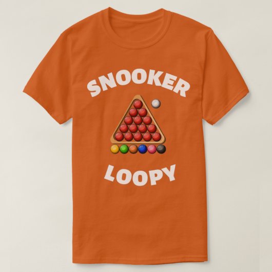 T-shirt Loopy Snooker (Design devant)
