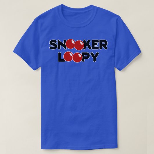 T-shirt Loopy Snooker (Design devant)