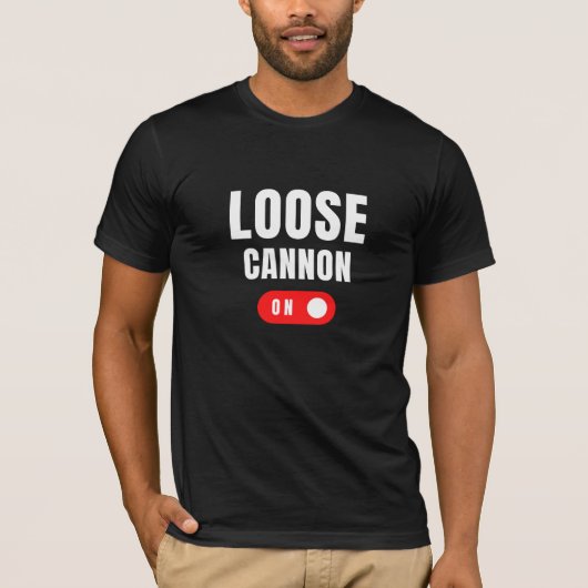 T-shirt Loose Cannon (Devant)