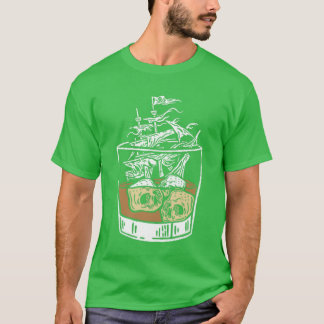 T-shirt loose lips sink ships funny
