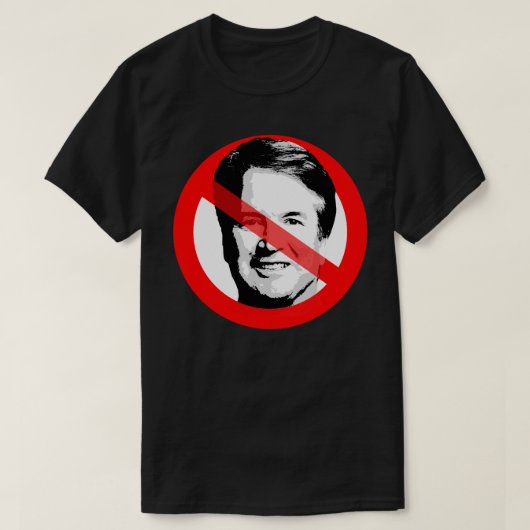 T-shirt L'opposant à la justice Brett Kavanaugh a traversé (Design devant)