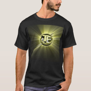 T-shirt L'or de TF4LIFE rayonne la copie