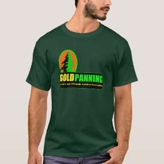 T-shirt L'or prospectant filtrant la famille extérieure