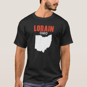 T-shirt LORAIN Ohio USA State America Travel Ohioan