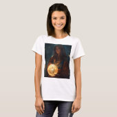 T-shirt L'Orbe du Mystère : Lumière dans ses mains (Devant entier)
