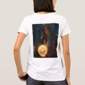 T-shirt L'Orbe du Mystère : Lumière dans ses mains (Dos)