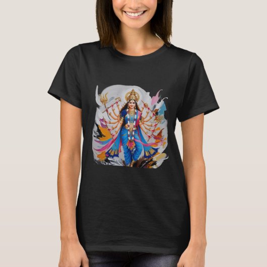 T-shirt Lord Durga : Puissance et force (Devant)