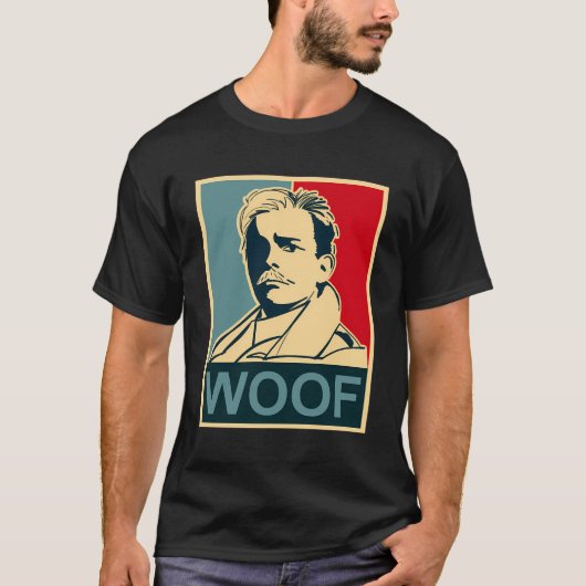 T-shirt Lord Flashheart Motivation Woof (Devant)