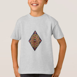 T-shirt Lord Jagannath avec Arrière - plan artistique