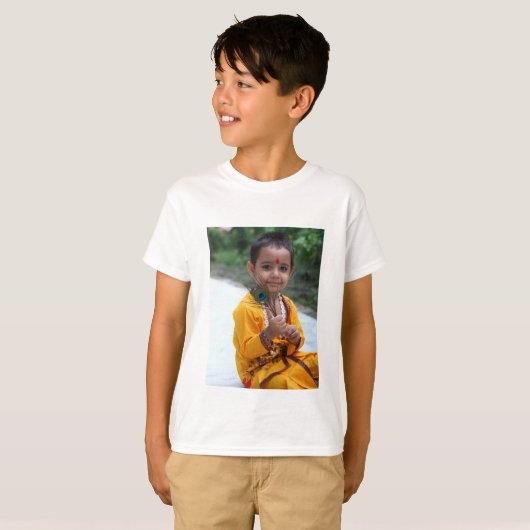 T-shirt lord krishna (Devant entier)